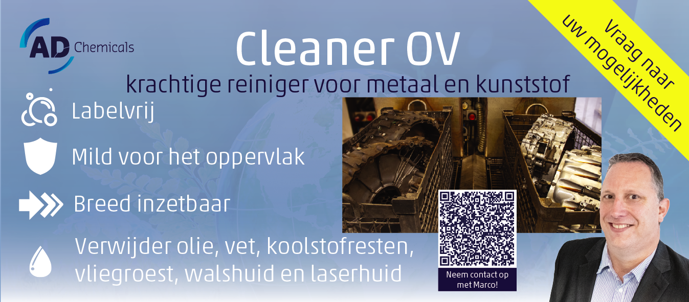 Industrie magazine cleaner OV