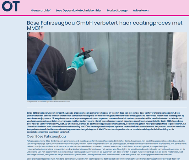 OT Oppervlaktetechnieken