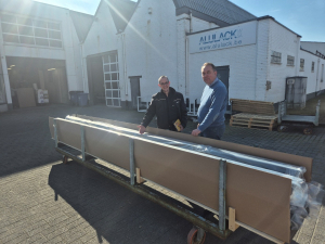 Product klaar voor transport naar de klant