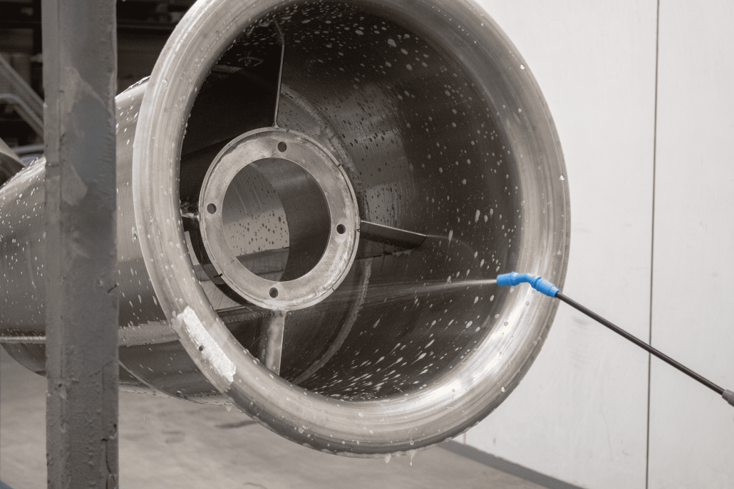 Toepassing Cleaner OV bij BMS Coating