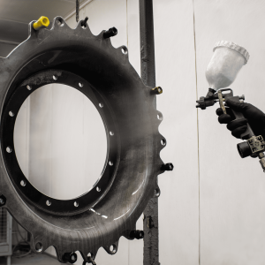 MM31 toepassing op wiel bij BMS Coating