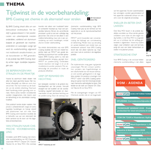 AD Chemicals en BMS coating in VOM magazine